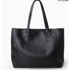 Bags for women 2024 new genuine leather tote bag simple and fashionable first layer cowhide large capacity portable shoulder bag large bag