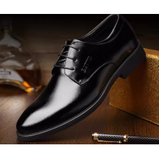 Men's leather shoes business formal casual genuine leather height increasing British style